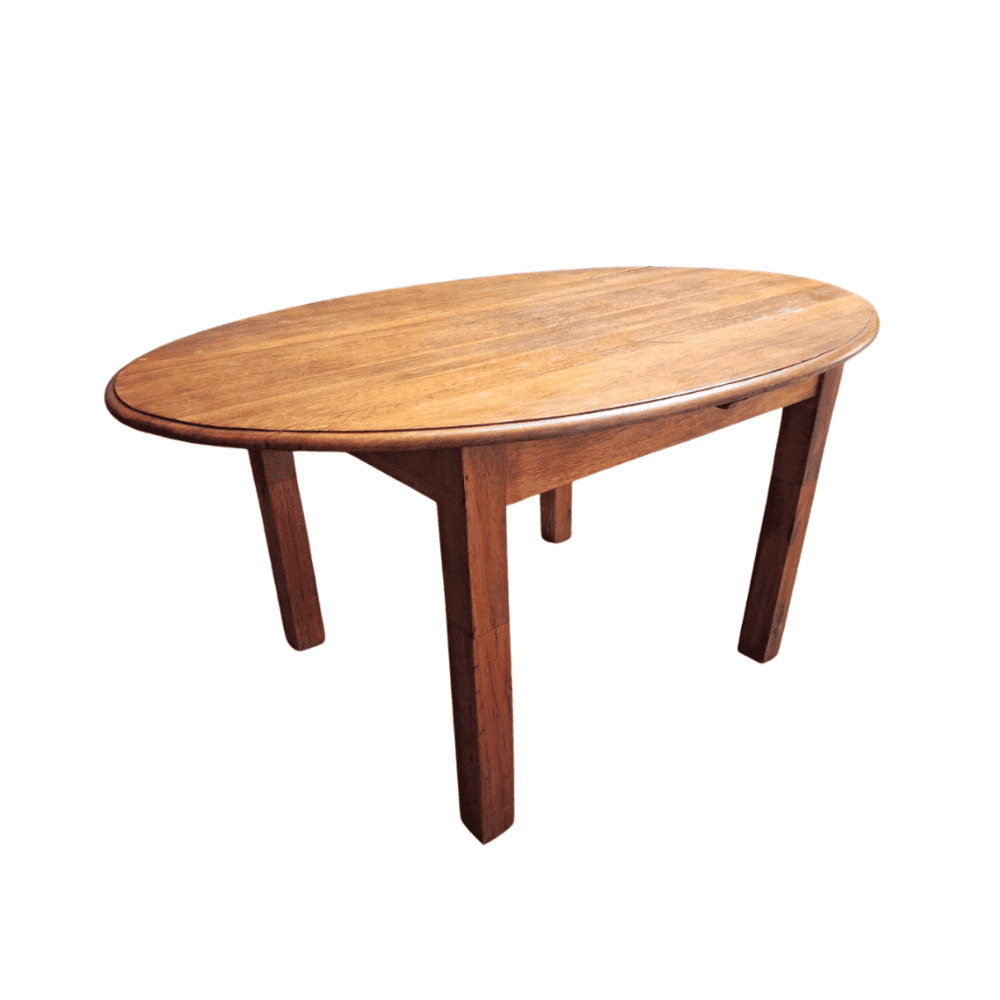 SOLID WOOD OVAL KITCHEN TABLE - Movedit