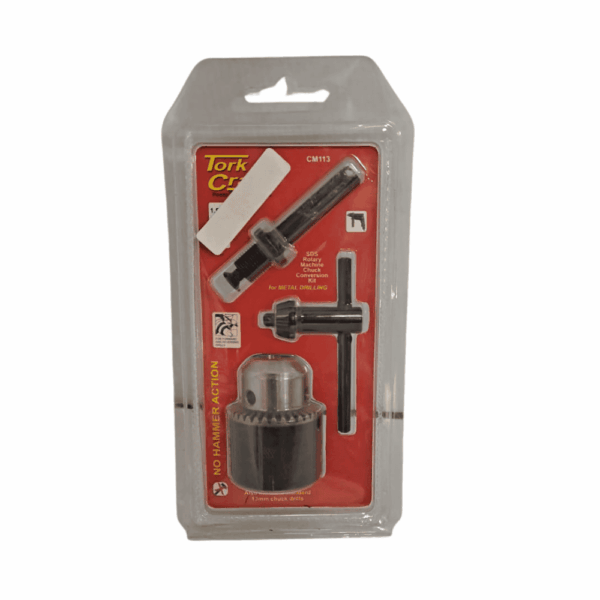 Untitled design-373 TORK CRAFT CHUCK & KEY WITH SDS ADAPTOR